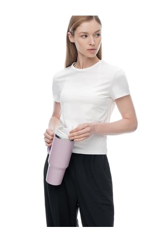 Camiseta Deportiva Secado Rápido Blanca Mujer Blanco Gef