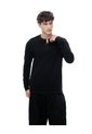 Camibuzo Regular Algodón Negra Hombre Negro de Gef