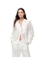 Camisa Manga Larga Regular Blanca Mujer Blanco de Gef