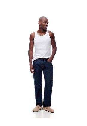 Camisilla Slim Rib Algodón X2unds Blanca Hombre Blanco