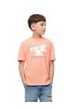 Camiseta Regular Algodón Coral Estampada Niño Coral de Gef