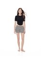 Camiseta Relax Algodón Negra Mujer Negro de Gef