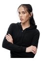 Chaqueta Slim Algodón Negra Mujer Negro de Gef