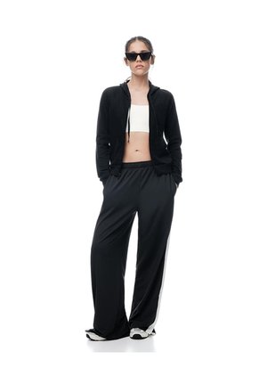 Chaqueta Slim Algodón Negra Mujer Negro