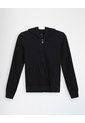 Chaqueta Slim Algodón Negra Mujer Negro de Gef