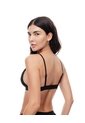 Top Soporte Medio Seamless Negro Mujer Negro de Gef