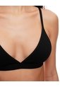 Top Soporte Medio Seamless Negro Mujer Negro de Gef