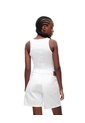 Short Tiro Alto Denim Blanco Mujer Blanco de Gef