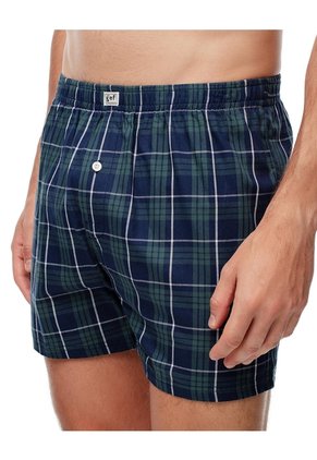 Bóxer Medio Algodón Amplio X2unds Surtido Hombre Multicolor