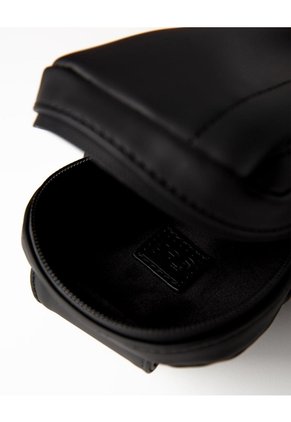 Bolso Cruzado Tipo Sling Bag Negro Hombre