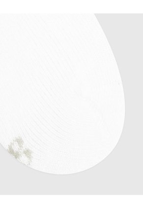 Medias Niña Extra Largas Algodón Pack X2 Blancas Blanco