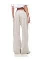 Jean Wide Leg Tiro Medio Gris Claro Mujer Azul de Gef