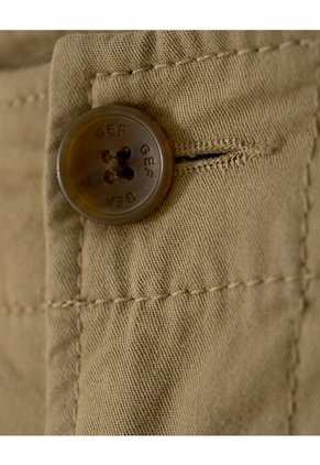 Pantalón Cargo Slim Algodón Café Hombre Cafe