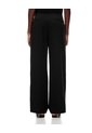 Pantalón Wide Leg Tiro Alto Negro Mujer Negro de Gef