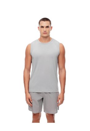 Camisilla Deportiva Antibacterial Gris Hombre Gris