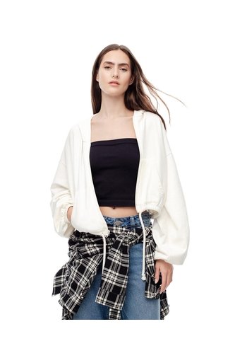Chaqueta Regular Algodón Habano Mujer Marron Gef