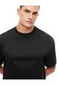 Camiseta Regular Negra Hombre Negro de Gef