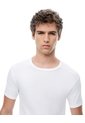 Camiseta Slim Algodón Blanca Hombre Blanco de Gef