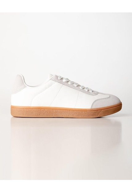 Tenis Casuales Blancos Mujer Blanco