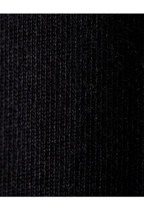 Jogger Tiro Medio Algodón Negro Mujer Negro
