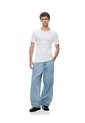 Camiseta Slim Algodón Blanca Hombre Blanco de Gef