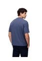 Camiseta Oversize Azul Hombre Azul de Gef