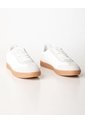 Tenis Casuales Blancos Mujer Blanco de Gef