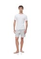 Camiseta Slim Algodón Blanca Hombre Blanco de Gef