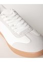 Tenis Casuales Blancos Mujer Blanco de Gef