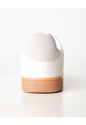 Tenis Casuales Blancos Mujer Blanco