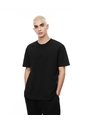 Camiseta Oversize Algodón Negra Hombre Negro de Gef