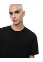 Camiseta Oversize Algodón Negra Hombre Negro de Gef