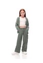 Cargo Parachute Tiro Medio Verde Niña Verde de Gef