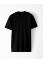 Camiseta Slim Algodón Jersey X2unds Negra Hombre Negro de Gef