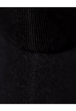 Camiseta Oversize Algodón Negra Hombre Negro