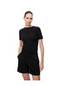 Short Tiro Medio Negro Mujer Negro de Gef