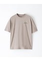 Camiseta Regular Algodón Taupe Estampada Hombre Marron Claro de Gef