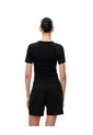 Short Tiro Medio Negro Mujer Negro de Gef
