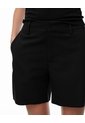 Short Tiro Medio Negro Mujer Negro de Gef