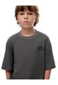 Camiseta Regular Algodón Gris Niño Gris de Gef