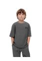 Camiseta Regular Algodón Gris Niño Gris de Gef
