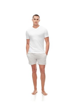 Camiseta Slim Algodón Jersey X2unds Blanca Hombre Blanco