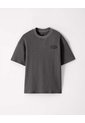 Camiseta Regular Algodón Gris Niño Gris de Gef