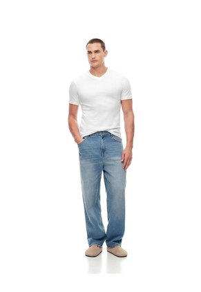 Camiseta Slim Algodón Jersey X2unds Blanca Hombre Blanco