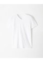 Camiseta Slim Algodón Jersey X2unds Blanca Hombre Blanco de Gef