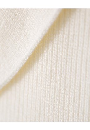 Chaleco Oversize Tejido Nlanco Mujer Blanco