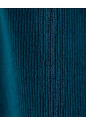 Camiseta Esqueleto Slim Rib Algodón Verde Niña Verde