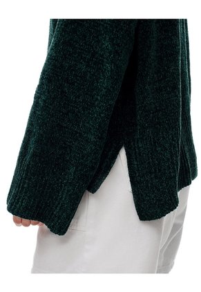 Suéter Oversize Verde Mujer Verde