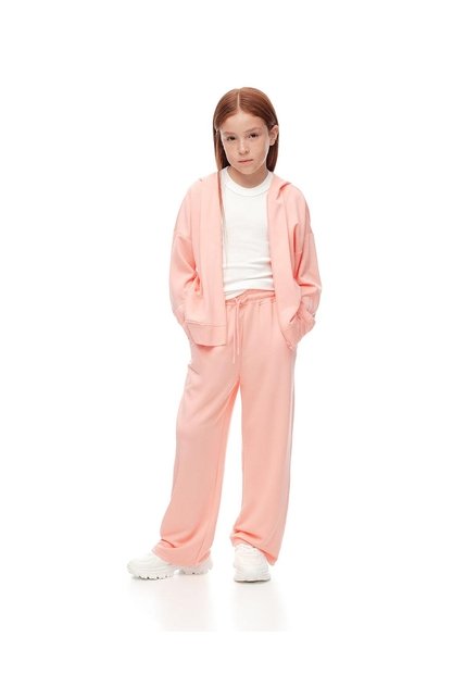 Pantalón Holgado Tiro Medio Naranja Niña Naranja