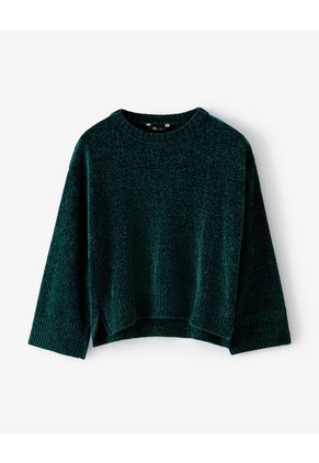 Suéter Oversize Verde Mujer Verde